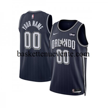 Maillot Basket Orlando Magic Personnalisé Nike 2023-2024 City Edition Navy Swingman - Homme
